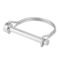 Pino De Acero Inoxidable 316 Para Remolques 1/4 Pulgada 6mm Coupler Shaft Locking Pin Hitch Pto Pin Longitud 50mm Herramientas Náuticas - details 0