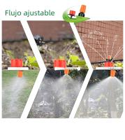 Sistema De Riego Para Jardín Kit De Riega Drip Con Tubo Automático Ajustable Instalación Sencilla Ahorro De Agua Herramientas De Jardinería - details 5