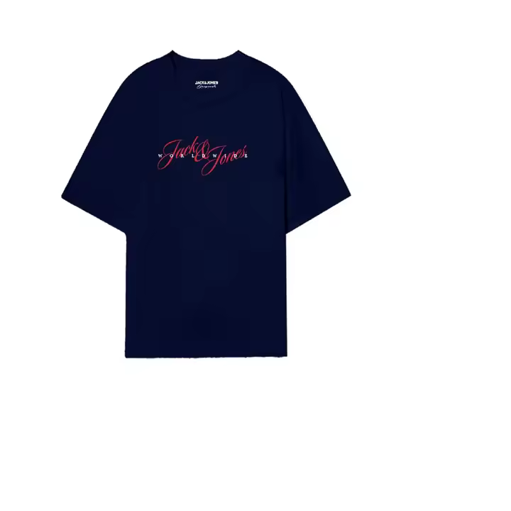 Camiseta JACK & JONES JORINWOOD TEE SS CREW NECK FST 12284732 Marino Marino - 1
