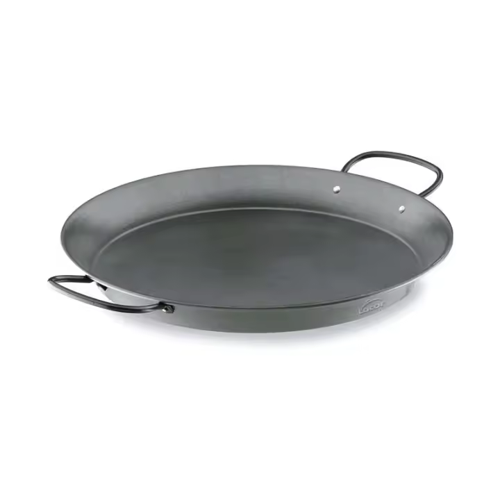 LACOR Paellera de Acero al Carbono Lacor | Antiadherente | 28 cm | 3 Raciones | Paellera Profesional | Lacor - 1