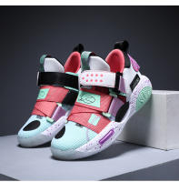 Zapatillas De Baloncesto Para Niños Y Niñas Antideslizantes Deportivas Ligera Para Exteriores Zapatos Cómodos Transpirables Talla Verdadera - details 12