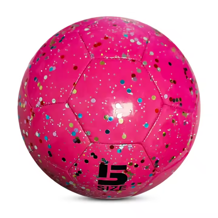 Bola De Fútbol Tradicional Tamaño 5 Para Niñas Con Amplia Gama De Aplicaciones Elasticidad Rubérica Bola De Fútbol PVC Inflable - 1