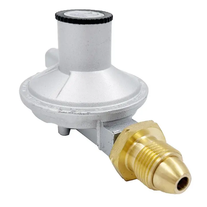 Regulador de Gas propano 37Mbar BARBACOA Camping Carancing Fontanero 4 kg/h Válvula Reductora Baja presión - 1