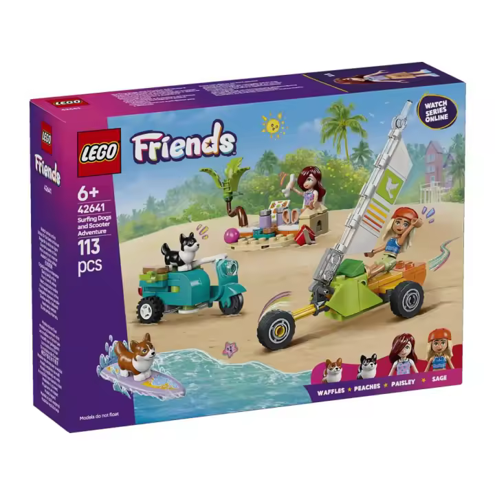 Lego Friends Mascotas Surferas y Aventura Sobre Ruedas Lego friends LEGO - 1