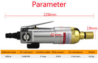 Destornillador Pneumático De 1/4 Pulgada Con Mango Recto 9000 RPM Herramientas Aireadas Para Instalación De Muebles/Reparación De Electrodomésticos - details 1