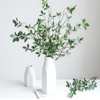 Rama Artificial De Árbol Larga Verde Flores Falsas Para Decoración De Sala De Estar Hogar Bodas Tablas De Comida Decoración De Pared Propuestas Fotografía - details 4