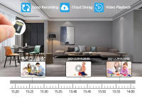 Cámara De Seguridad IP Tuya Smart Life 5MP Wifi PTZ Indor Con Seguimiento Automático Y Audio Bidireccional Monitoreo De Bebé Cámara CCTV Inalámbrica - details 11