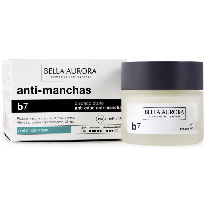 B7 Antimanchas Regenerante Aclarante Spf15 Piel Mixta Grasa 50 Ml - 1