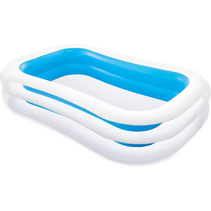INTEX 56483NP - Piscina hinchable rectangular 262x175x56cm - 770 Litros - 1