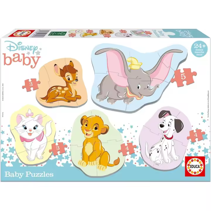 Educa Baby puzzle animales Disney Educa 18591 - 1