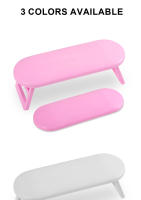 Soporte De Mano Plegable Para Manicura Y Masajes Espuma Almohadilla De Apoyo Para Mesa De Salon De Belleza Y Oficina - details 5