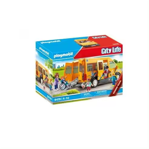 PLAYMOBIL AUTOBUS ESCOLAR PLAYMOBIL Raíz PLAYMOBIL Todos los juguetes PERSONAJES - 1