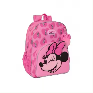 Safta Mochila Minnie Mouse 33 Cm Adapt. Carro Ergonómica 19L - 1