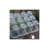Invernadero de 6 piezas, Semilleros, mini invernadero para 72 Semillas de Plantas, winteradero con tapa y ventilatón, juego de Cultivo para casa, Granja y patio interior, balcón, 6 piezas, 72 celdas, color Verde - details 3