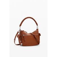Bolsos sport de mujer DESIGUAL AXPBW_6011 BOLSO LOGO DESIGUAL CAMEL 35209 25V - details 0