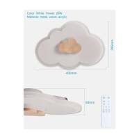 Lámpara de techo LED, lámpara de techo de 40 cm, lámpara de techo para dormitorio infantil,20W,moderna lámpara de techo LED con - details 3