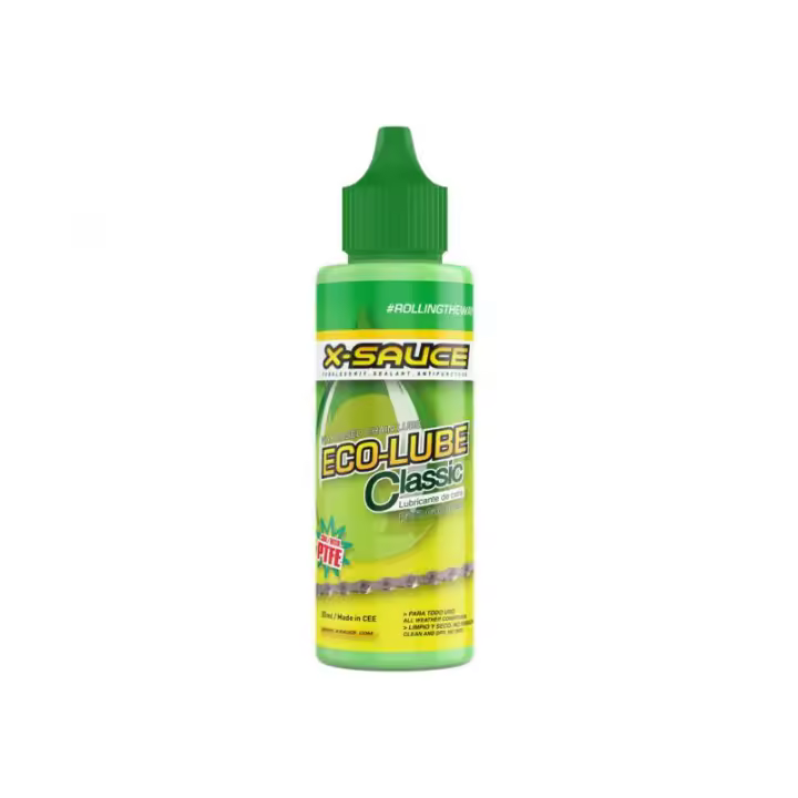 X-SAUCE | Lubricante De Cera Para Cadenas ECO-LUBE 30ml - Lubricante seco para cadenas de bicicletas desarrollado a base de cera y aditivos antifricción - 1