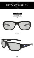 Gafas De Ciclismo Polarizadas Y Cambio De Color 2024 Para Hombres Protección UV400 Lentes Poli-carbónato Ideal Para Conductar Y Deportes - details 9