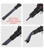Kit De Pistola De Aire HIFESON CX10 Doble Función Pulverizador Y Aspiradora Herramientas De Limpieza Pneumáticas Para Uso Comercial - details 3