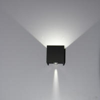 Lámpara De Pared LED Sensor De Movimiento IP65 6W/12W Para Exterior Iluminación De Jardín Atrio Decorativo Interior Luz De Borde Cama - details 12