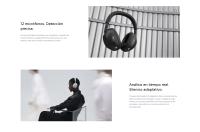 Sony WH-1000XM6 - Auriculares inalámbricos con Cancelación de Ruido, El mejor Noise Cancelling, Hasta 30 horas de batería, Carga rápida, Calidad de sonido premium, Diseno plegable,estuche resistente, Máxima comodidad, 360 Upmix para cine, Game EQ - details 3