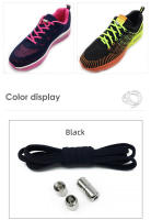 Par De Cordones Elásticos Sin Atar Para Niños Y Adultos Zapatillas Cuerda Redonda De Metal Para Zapatos Semicírculo - details 15