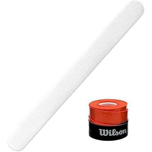 ZRZ Pack Pala de Padel TRANSPARENTE Rugoso + Overgrip WILSON Comfort Colores - Protección Pala de Padel - Resistente y Duradero - Adaptabilidad a Todo Tipo de Marcos