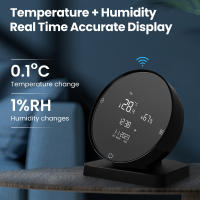 Sensor De Temperatura Y Humedad Inteligente AVATTO Tuya WiFi Control Remoto IR Compatible Con Alexa Y Google Home - details 9