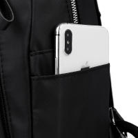 Mochila informal de gran capacidad para Mujer, Bolso hombro Canvas impermeable, antirobo, Estill - details 19