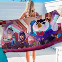 Toalla De Playa Microfibra Brawl Fashion Juego Quick Dry Toalla De Piscina Para Viaje Yoga Toalla De Sandía Toalla De Baño Rectangular Tela De Algodón Tejida - details 5