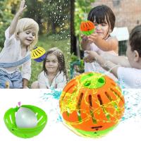 LILI HOME Pack de 2 Bolas De Agua Ø11 cm + 42 Globos Y más juegos para elegir. Juego Divertido y Refrescante Este divertido set incluye una bola compuesta de 2 piezas que se abren para introducir en su interior globos llenos de agua, ofreciendo una - details 2
