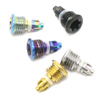 Tornillos De Sangrado Para Manillar De Freno De Bicicleta Con Anillo O En Aleación De Titanio Para Magura MT2 MT4 Precisión - details 1