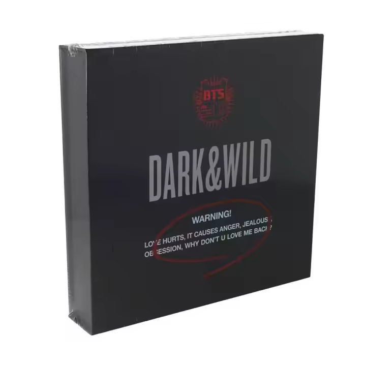 Bts - 1st album (Dark& Wild). Kpop album - 1