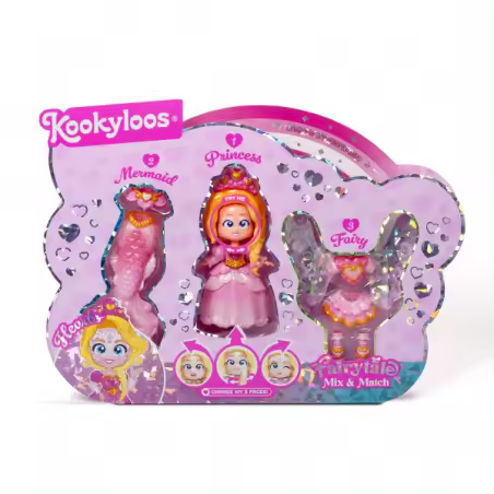 Muñeca Kookyloos s Fairytail Mix & Math Surtido/Modelo aleatorio (Una unidad)(MagicBox PKLSP106IN) - 1