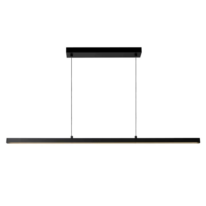 Lucide SIGMA - Lámpara colgante - LED Regul. - 1x30W 2700K - Negro - 1