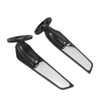 Espejos Lateral Rearview Ajustable Rotativo Con Luz LED Para Motocicleta Yamaha YZF R1 R6 R25 R3 Suzuki GSXR Aluminio CNC Vidrio Y Plástico ABS - details 2