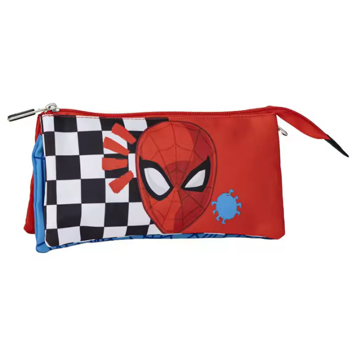 Estuche Portatodo Spiderman 3 Compartimentos Cerdá - 1
