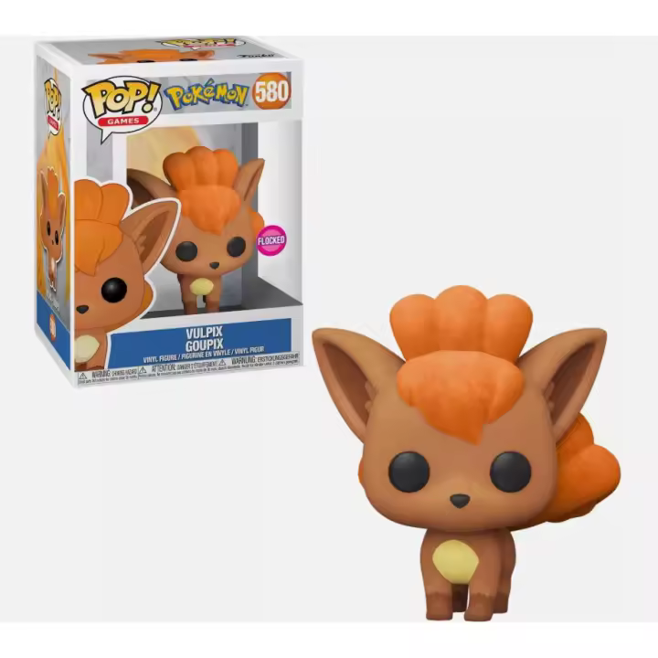 Funko pop Vulpix Flocked 580 Pokemon - 1