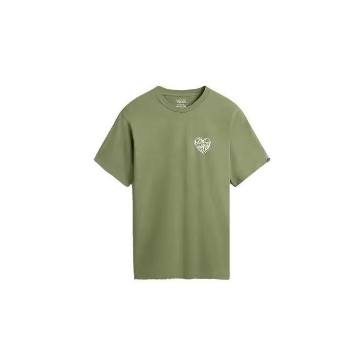 Vans Camiseta Hombre No Players Verde Algodón - 1