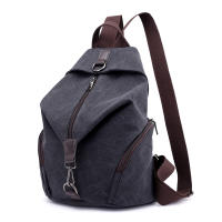 Mochila De Lona Fashion Para Mujer Gran Capacidad Mochila Casual Multifuncional Para Adolescentes Verano 2024 Color Sólido - details 24