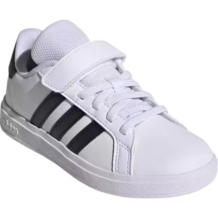 Zapatillas Adidas Grand Court 2.0 El C Blanco Negro Ih5529 Niño - 1