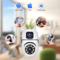 Cámara De Seguridad WiFi IP V380 pro Con Lente Doble Pantalla Dual Monitoreo Inalámbrico Interior Automático PTZ Vigilancia CCTV 1080P - details 11
