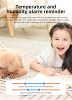 Sensor De Temperatura Y Humedad WiFi Tuya Compatible Con APP Remota Bluetooth Para Hogar Inteligente Iluminación Backlight - details 6