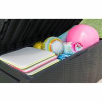 Keter Caja de almacenamiento de jardín Capri 302 L antracita - details 4