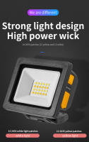 Linterna LED Recargable USB Con Soporte Rotativo Portátil Y Multifuncional COB Lámpara De Trabajo Mini Llavero LED W897 Material ABS - details 5