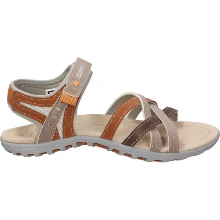 NICOBOCO | Sandalia Nicoboco Calery 25 para Mujer – Sandalia Plana en Color Marrón – Sandalia Casual con Cierre de Velcro – Máxima Sujeción – Cómodas y Ligeras – Alta Calidad - 1