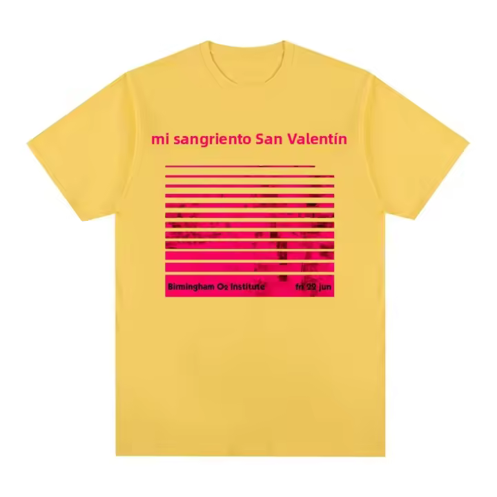 Camiseta De Algodón Para Hombres Y Mujeres My Bloody Valentine Slowdive Loveless Jesus And Mary Chain Estilo Casual Sin Capucha - 1