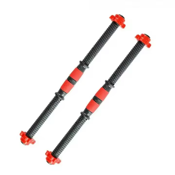 Ozio Fitness Barras de 50 Cm para Mancuernas Multifit 2 en 1 - Musculación y Seguridad - 1