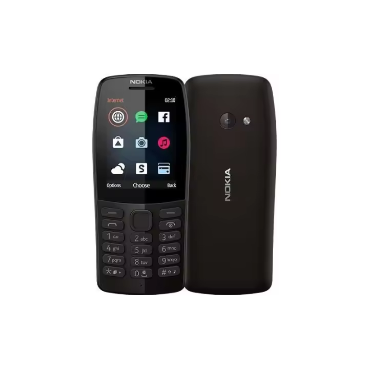 Nokia 210 - Reedición de Nokia - Pantalla 2.4'' - 16MB - Radio FM - Cámara VGA - Microusb - Batería 1020mah - 1