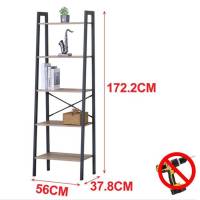 Estante de escalera Estantería de 5 niveles, Mueble de Almacenaje 56x37.8x172.2cm - details 6